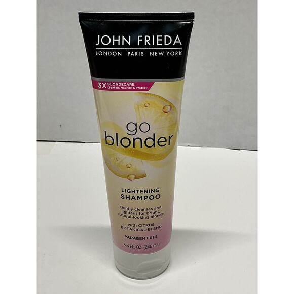 John Frieda Sheer Blonde Go‎ Blonder Lightening Shampoo; 8.3 Oz - Picture 1 of 2